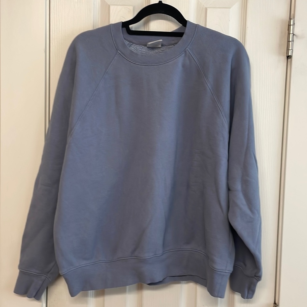 Tna cozy fleece crewneck